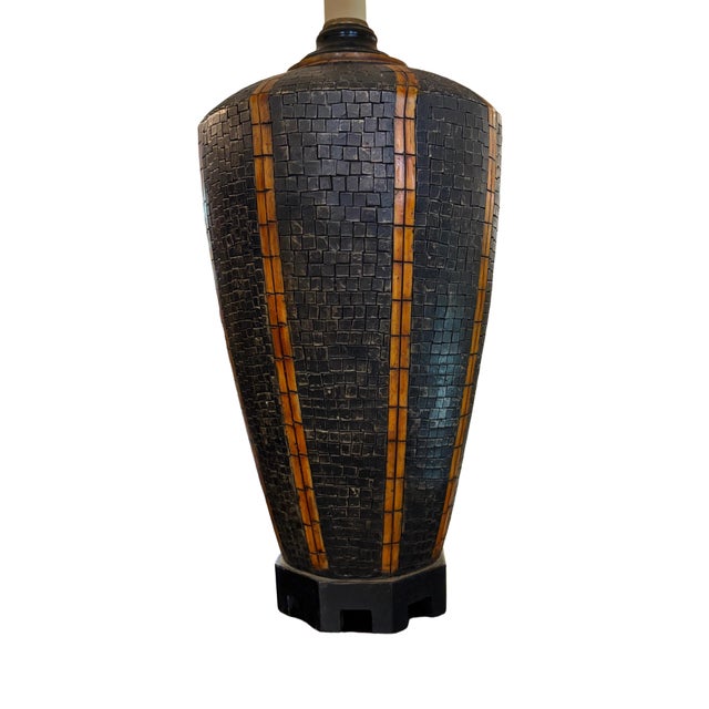 1970s Pair of Steer Horn and Bone Table Lamps For Sale - Image 5 of 6