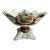 Vintage Fragonard Pedestal Bowl Porcelain Europeon Design For Sale