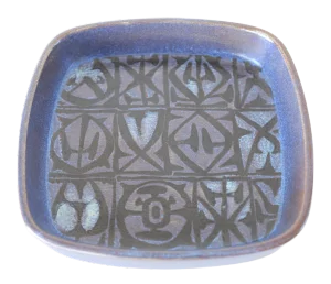 1960s Vintage Nils Thorsson for Royal Copenhagen Danish Scandinavian Dish
