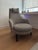 Flexform Flexform Leda Armchair in Grey Linen Texture With Removable Cover and Headrest For Sale - Image 4 of 6