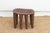 1950s Handcarved Wood Nupe Side Table For Sale - Image 5 of 10