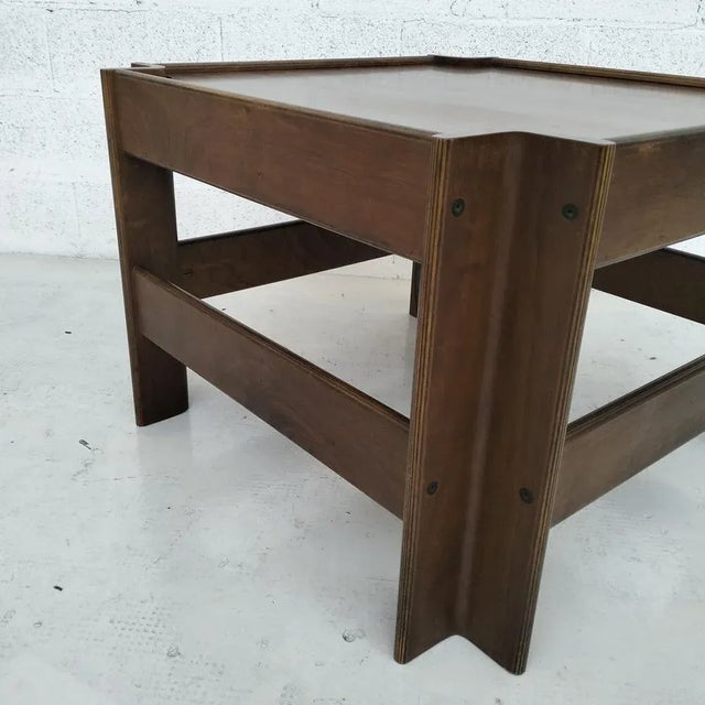 1960s Wooden Zelda Side Table attributed to Sergio Asti for Poltronova, 1960s For Sale - Image 5 of 10