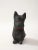 Black Scottie Dog Garden Ornament Reconstituted Stone, English Mid 20th C. For Sale - Image 9 of 11