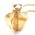 Rare Cartier 18k Yellow Gold Double C 3D Apple Pendant Chain Necklace. Details: Metal: 18k Yellow Gold Measurements:...