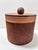 Rustic 1980s Cowhide and Tooled Leather Ice Bucket, Western Ranch Barware For Sale - Image 3 of 12