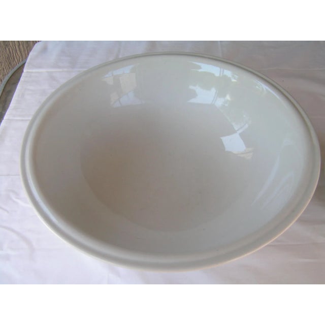 Late 19th Century Antique Alfred Meakin Ironstone Pitcher and Bowl For Sale - Image 5 of 11