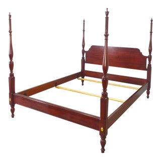 Henkel Harris Cherry Queen Poster Bed For Sale
