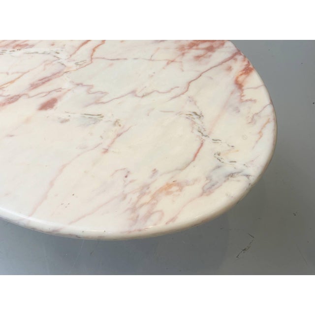 Vintage Italian Rose Quartz Dining Table, 1980s For Sale - Image 4 of 18
