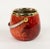 Mid-Century Modern Ice Bucket in Red Goatskin and Brass by Aldo Tura, Italy, 1960s For Sale - Image 11 of 18