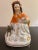 Antique English Staffordshire Woman With Basket and Dog Figure Circa 1860's For Sale - Image 11 of 12