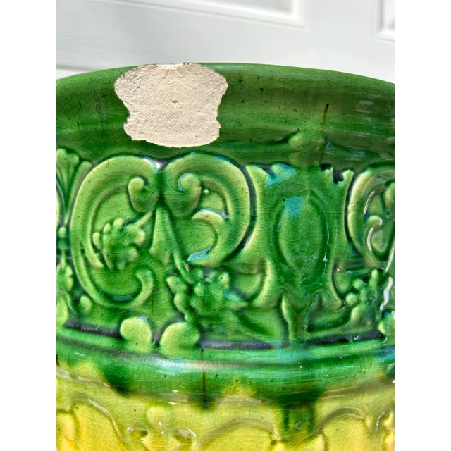 American Early 20th Century Roseville Umbrella Stand For Sale - Image 3 of 7