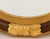 Regency Style Walnut and Giltwood Framed Circular Convex Mirror For Sale In New York - Image 6 of 7