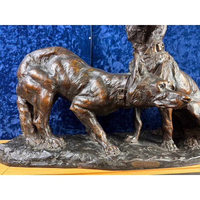 Thomas François Cartier, Monumental Terracotta Group, 1920s, Ceramic For Sale - Image 6 of 10