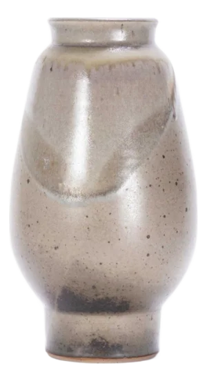 Vintage Studio Ceramics Vase in Washed Glaze