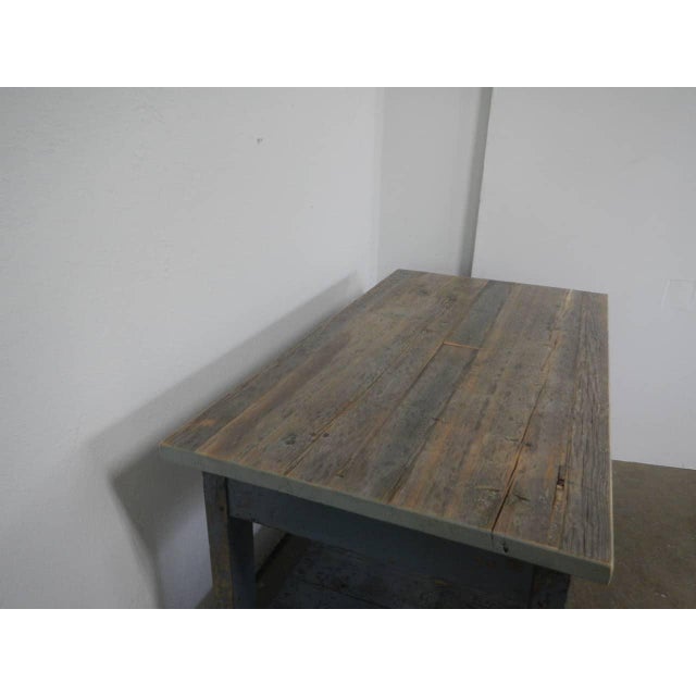 Gray Vintage Fir Counter, 1950s For Sale - Image 8 of 12