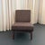 1960s Scandinavian Modern Ebonized Slipper Lounge Chair For Sale - Image 4 of 9