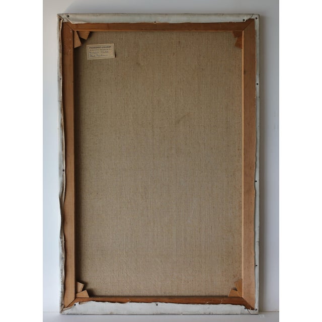 Black Madonna Antique Oil on Linen Passedoit Gallery Nyc Frederick Childs. Stretched/Unframed Frederick Robbins Childs,...