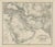 German Antique Map of Iran and Arabia, 1866 For Sale