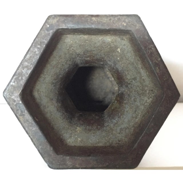 Mid 19th Century 19th Century, Qing Period, Antique Chinese Bronze Vase For Sale - Image 5 of 6