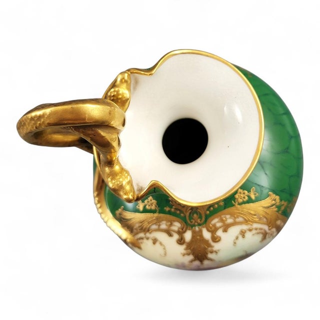 Fallen Fruits Ewers by R. Seabright for Royal Worcester, 1908, Set of 2 For Sale - Image 14 of 18