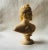 1950s Italian Dante Alighieri Bust Almond Alabaster Sculpture For Sale - Image 16 of 18