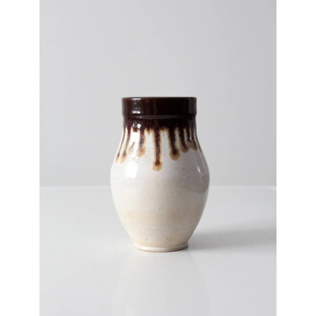Contemporary Vintage Bier Studio Pottery Vase For Sale - Image 3 of 8