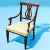Sheraton Inlaid Mahogany Armchair For Sale - Image 13 of 13