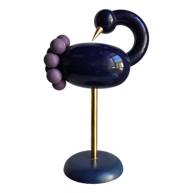 Kranich Sculpture by Kaija Helena Aarikka-Ruokonen for Aarikka Finnland, 1970s For Sale