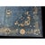 Cerulean 1920s Blue Medallion Classic Vase Chinese Peking Carpet Small Rug 4' X 5' 10'' For Sale - Image 8 of 8