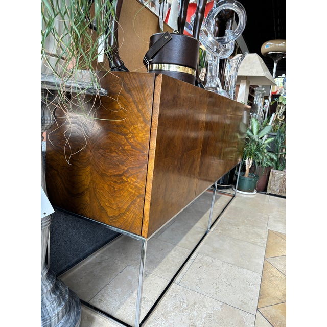 1970s Credenza in the Manner of Milo Baughman for Thayer Coggin For Sale In Chicago - Image 6 of 9