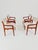 Brown Danish Teak Dining Armchairs from VS Vamdrup Stolefabrik 1960s, Set of 4 For Sale - Image 8 of 18