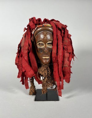 19th Century Mwana Pwo Tshokwe mask