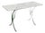 French 19th Century Marble Top Garden Table For Sale