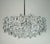 Mid-Century Modern Mid-Century Chandelier in Crystal Glass and Chrome Plated Metal with 66 Glass Prisms from Kinkeldey, 1960s For Sale - Image 3 of 14