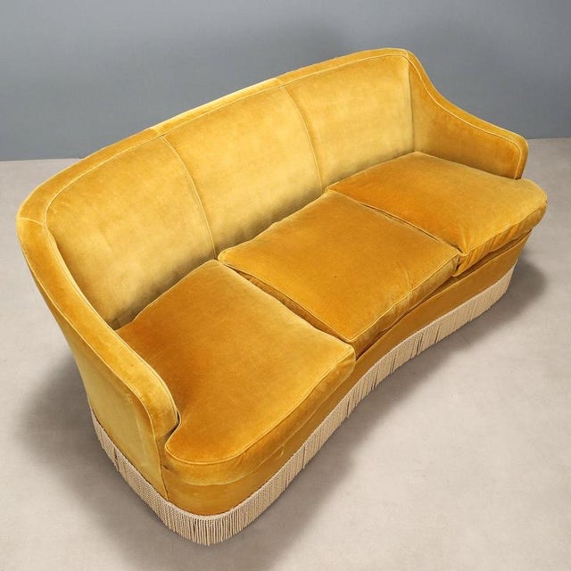 Vintage 3-Seater Sofa, 1950s For Sale - Image 6 of 11