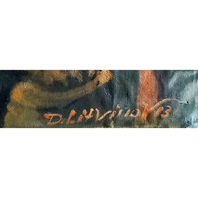 Oil Painting the Abduction of Proserpina Daniil Litvinov For Sale - Image 6 of 6