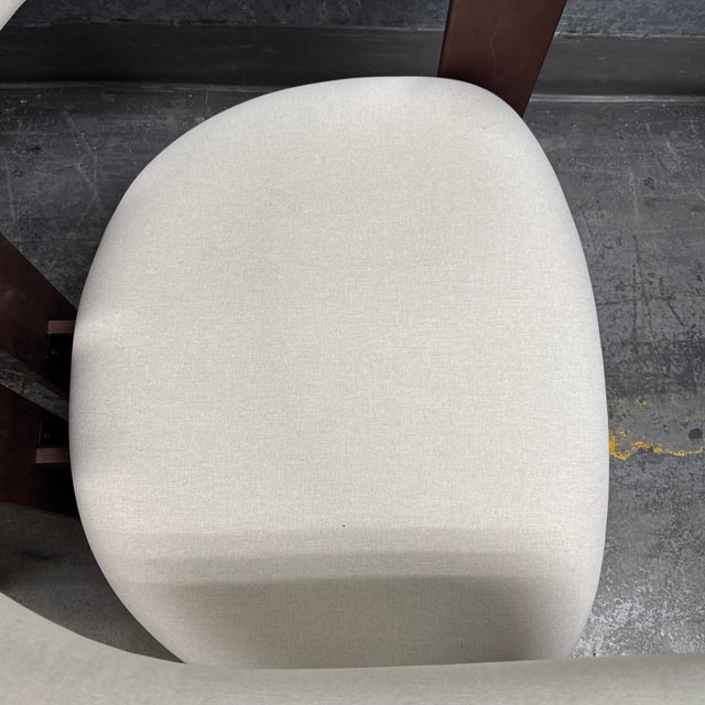 Ivory Rove Concepts Tola Lounge Chairs, Pair For Sale - Image 8 of 12