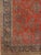 Traditional Vintage 1920s Red Sarouk Rug 8'6 X 11'3 For Sale - Image 3 of 4