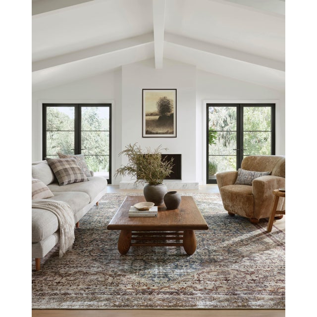 Inspired by interior designer Amber Lewis' penchant for vintage rugs, the Georgie Collection features a printed...