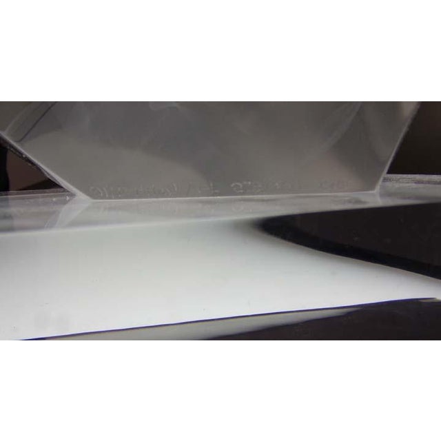 Impressionist Frederick Hart "Breath of Life" Lucite Acrylic Sculpture Hand Signed For Sale - Image 3 of 13