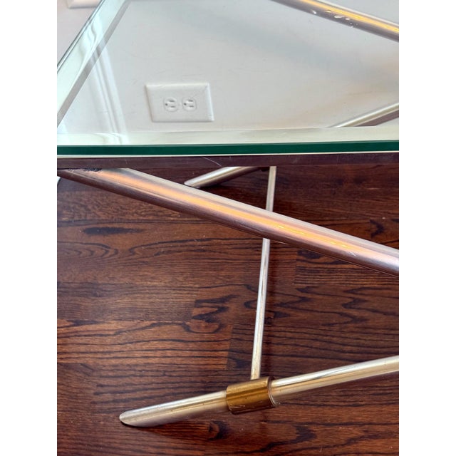 Rare X-leg Coffee Table V-41 by John Vesey For Sale - Image 13 of 13