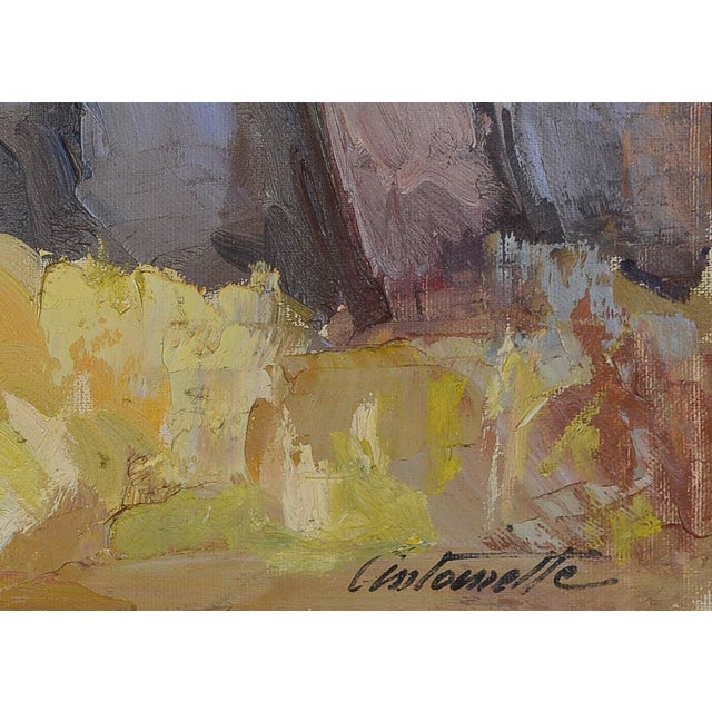 Antoinette Patoechi, The Leaning Tree of Sitges, Oil on Canvas For Sale - Image 5 of 8