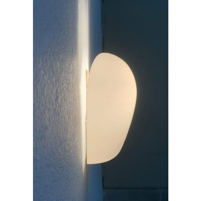 Mid-Century Modern German Muschel Glass Wall Lamps by Wilhelm Wagenfeld for Peill & Putzler, Set of 3 For Sale - Image 11 of 18