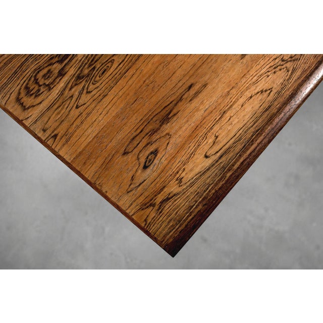 Mid-Century Danish Modern Capella Coffee Table in Santos Rosewood by Illum Wikkelø for Niels Eilersen, 1960s For Sale - Image 14 of 16