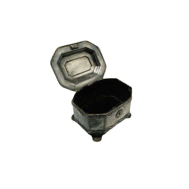 Metal 19th Century Sugar Bowl from Norblin, Warsaw, Poland For Sale - Image 7 of 14