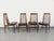 1960s Vintage Scandinavian Style Chairs in Rosewood by Ernst Martin Dettinger for Lucas Schnaidt, 1960s, Set of 4 For Sale - Image 5 of 18
