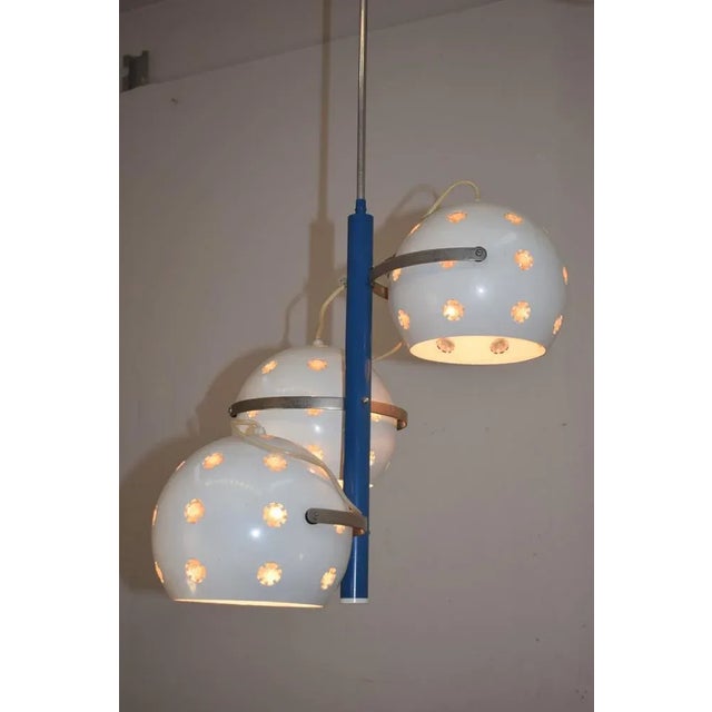 Italian Chandelier, 1960s For Sale - Image 10 of 13