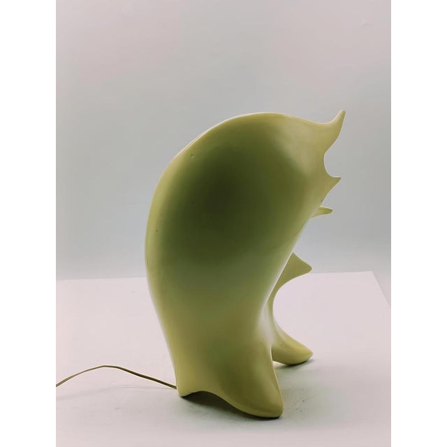 Mid-Century Modern Conchiglia Table Lamp by Antonia Campi for Laveno, Italy, 1950s For Sale - Image 3 of 9