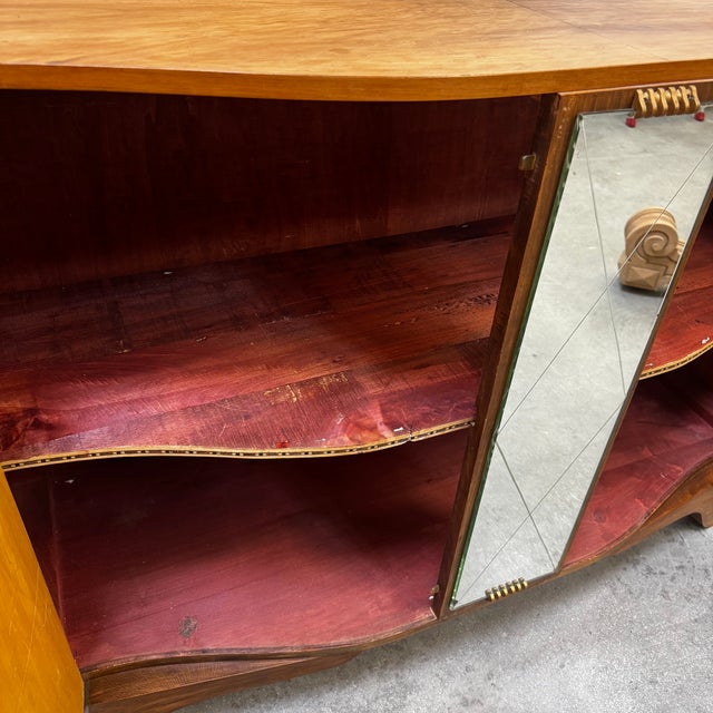 Art Deco Sideboard with Mirror, 1960s For Sale - Image 14 of 18