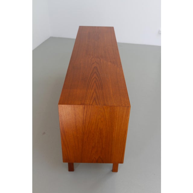 Brown Mid-Century Danish Teak Sideboard from Skovby, 1960s For Sale - Image 8 of 18